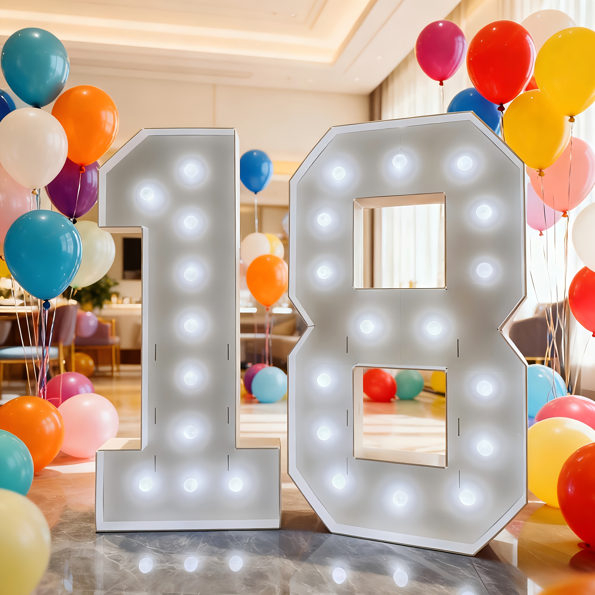 4-Foot Self-Illuminating LED N - Event Party ulasan dan harga
