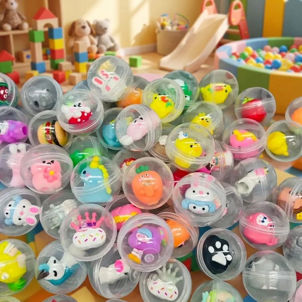 30 Pcs 32mm Transparent Eggshe - Party Favor Bag ulasan dan harga