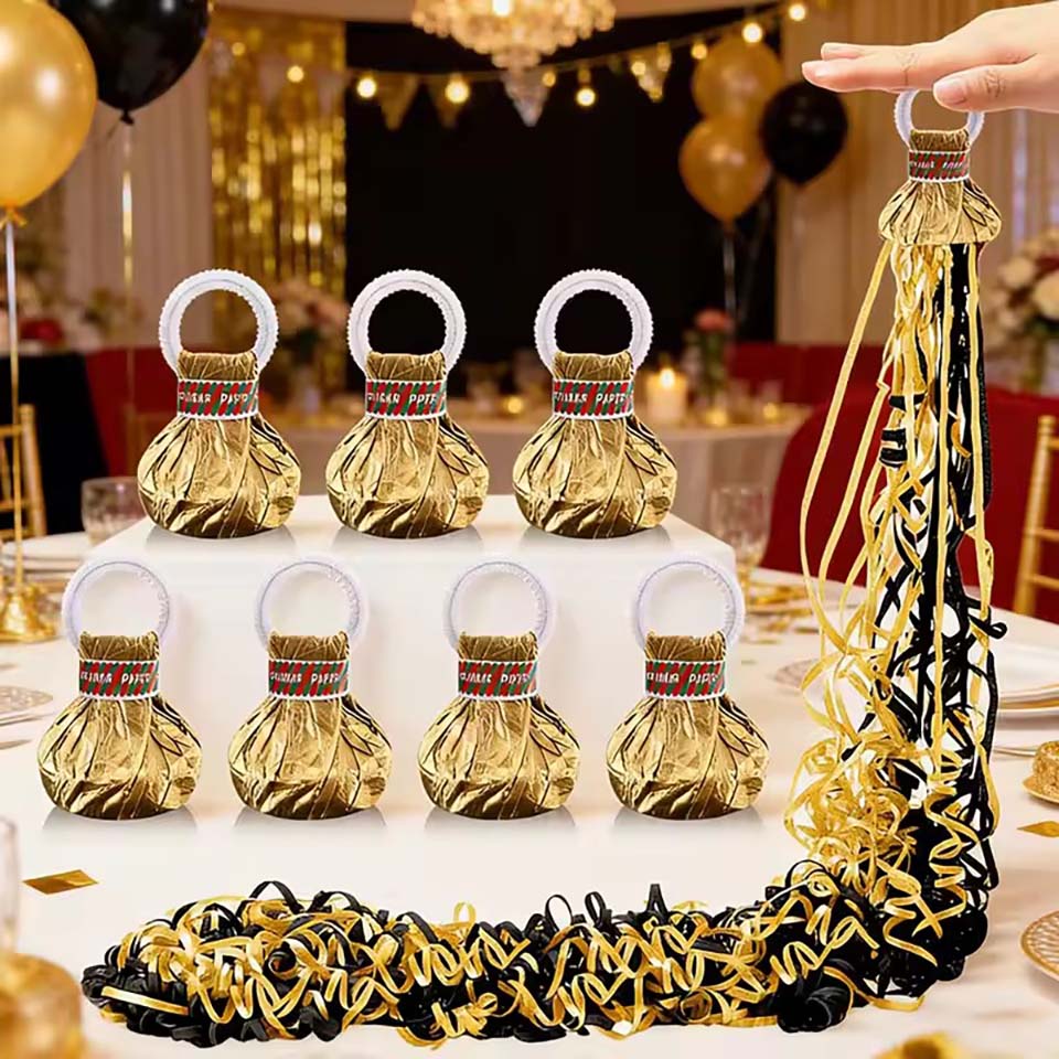 10/20pcs Hand-Thrown Confetti  - Confetti Cannon Tube ulasan dan harga