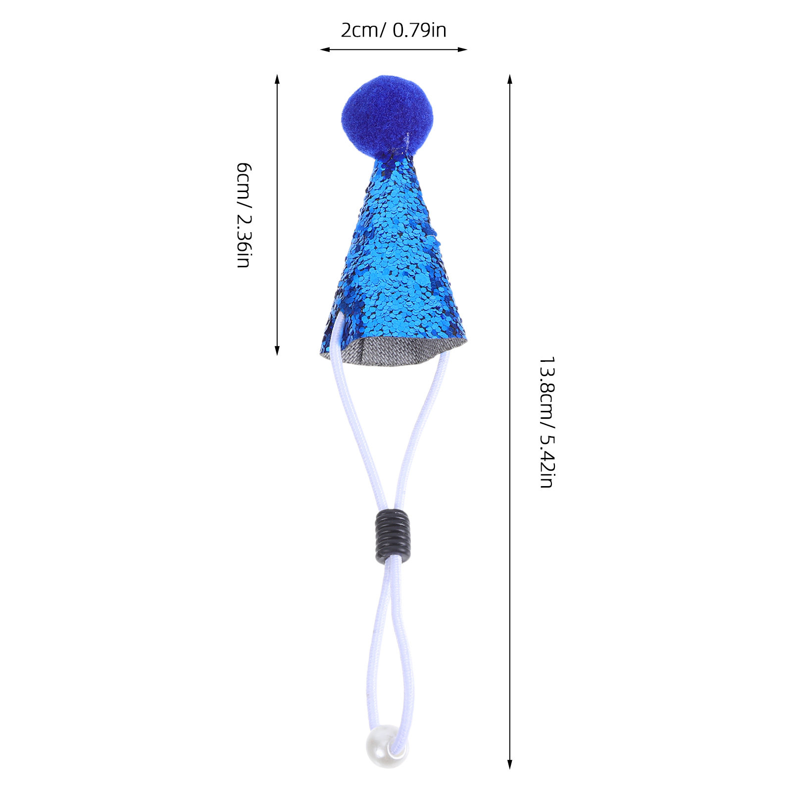 10Pcs Hats Cone Design Pom Pom - Party Hat Cone ulasan dan harga