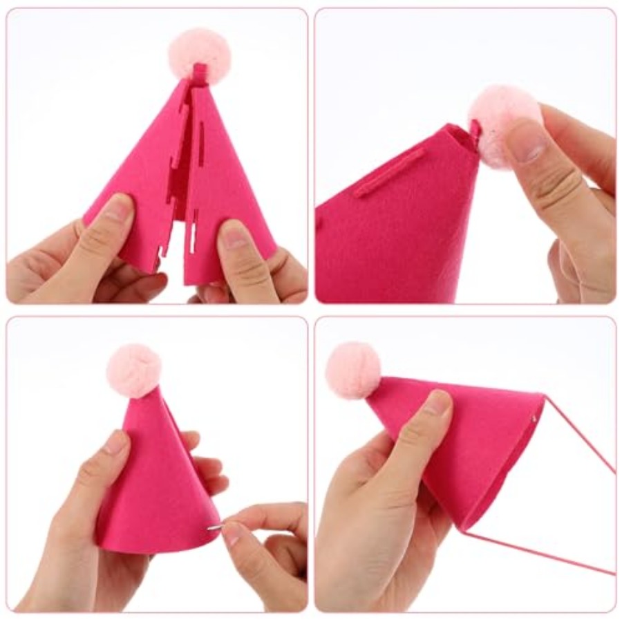 6 Pcs Mini Party Hats for Stuf - Party Hat Cone ulasan dan harga