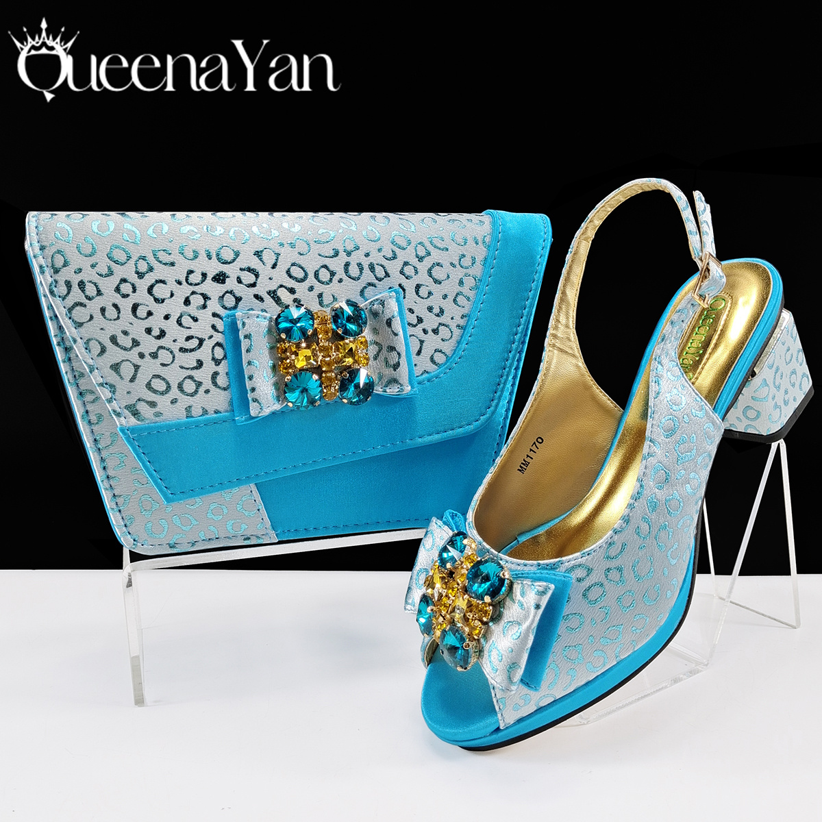 Queena Yan Light Blue Elegant  - Party Favor Bag ulasan dan harga