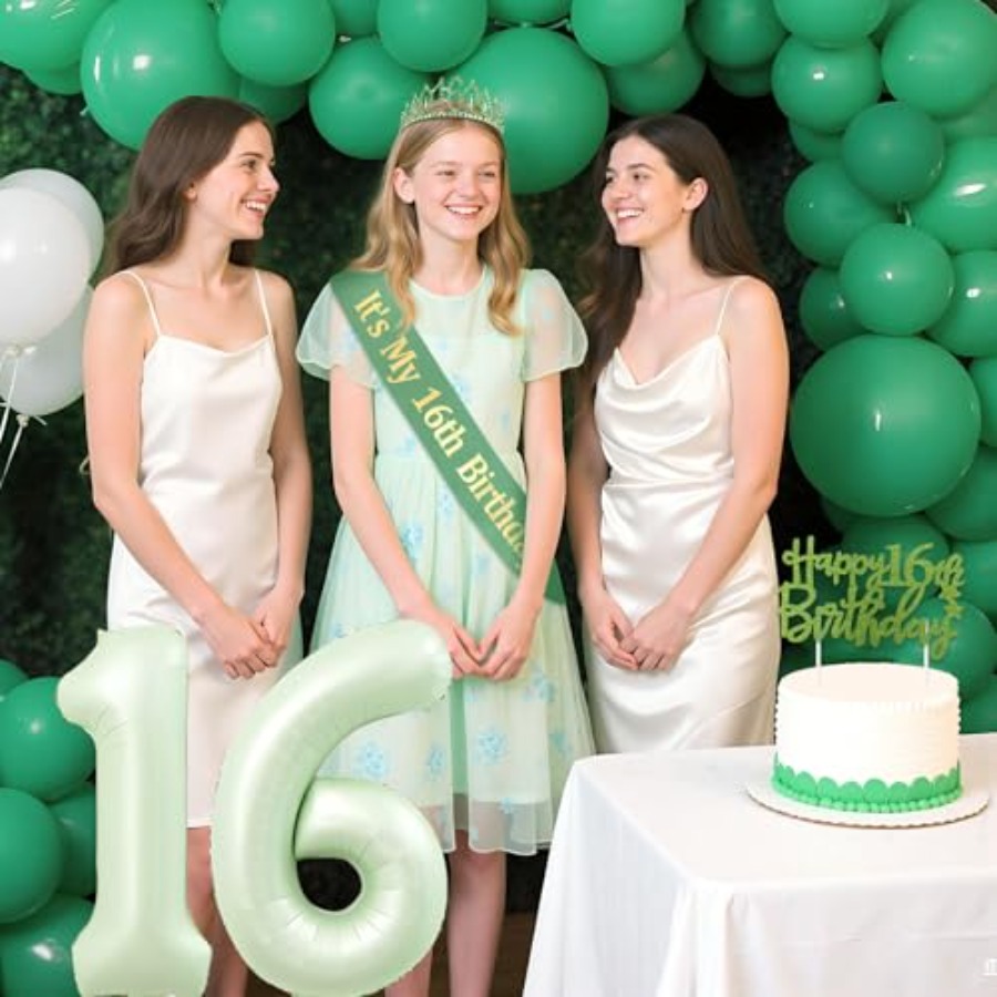 Birthday Decorations for Girls - Birthday Sash Glitter ulasan dan harga