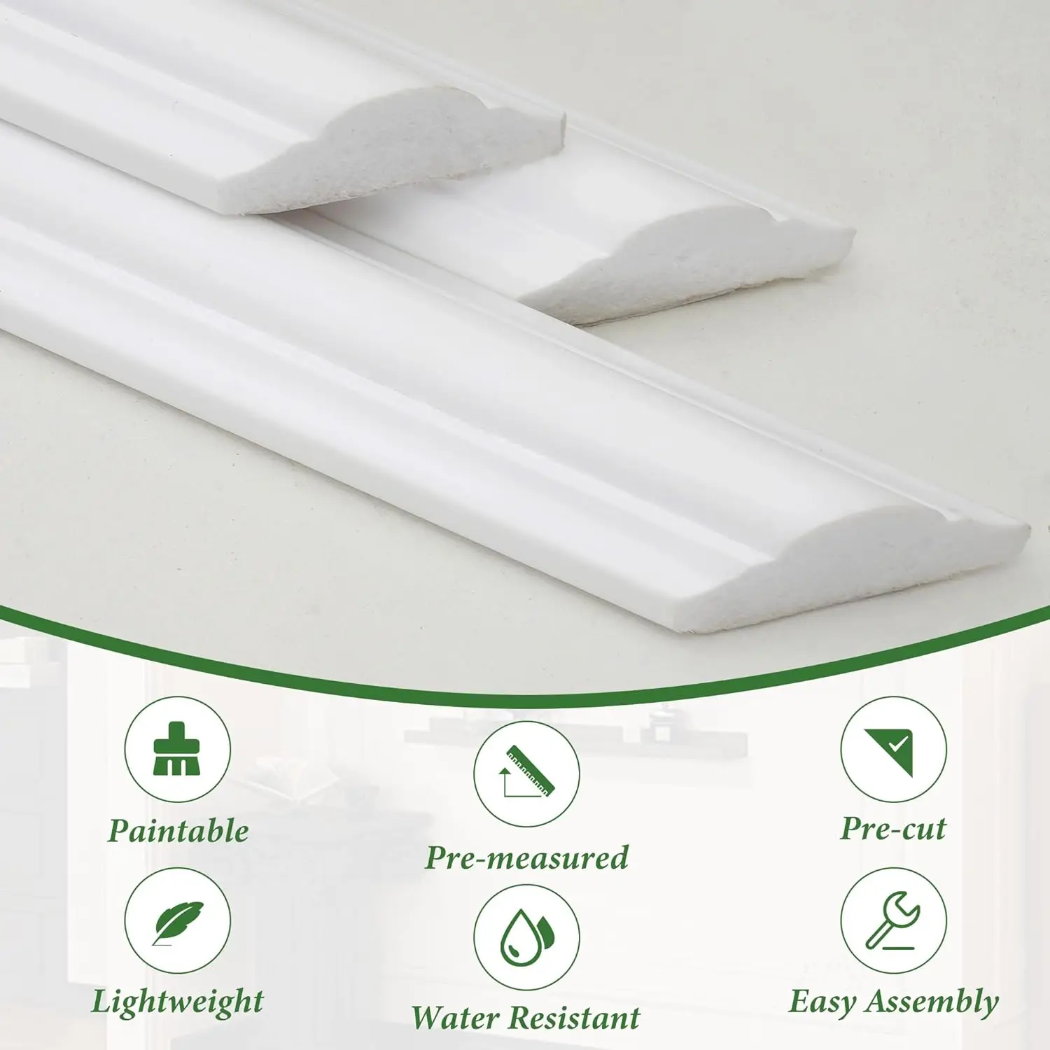 Peel And Stick Wall Molding Ki - Flower Wall Panel ulasan dan harga