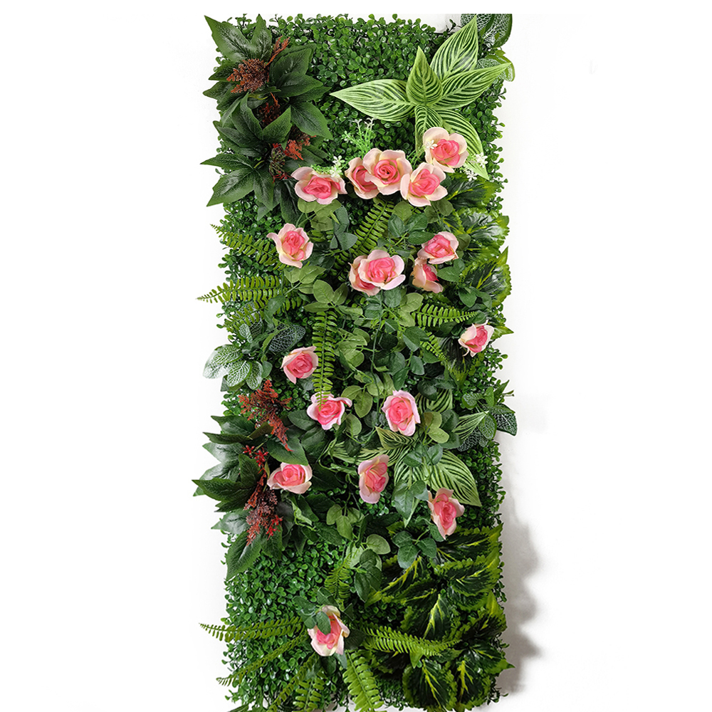 40 * 120CM New Artificial Gree - Flower Wall Panel ulasan dan harga