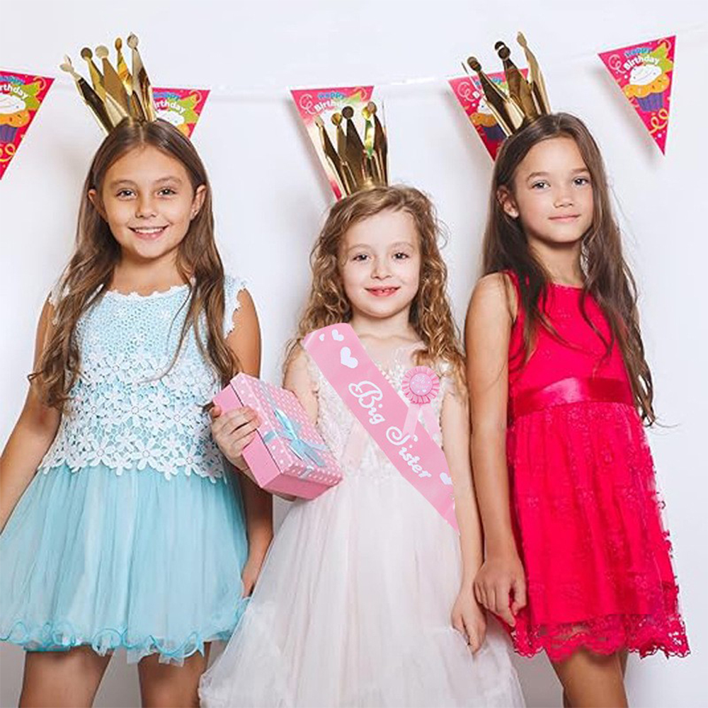 Pink Blue Baby Shower Glitter  - Birthday Sash Glitter ulasan dan harga