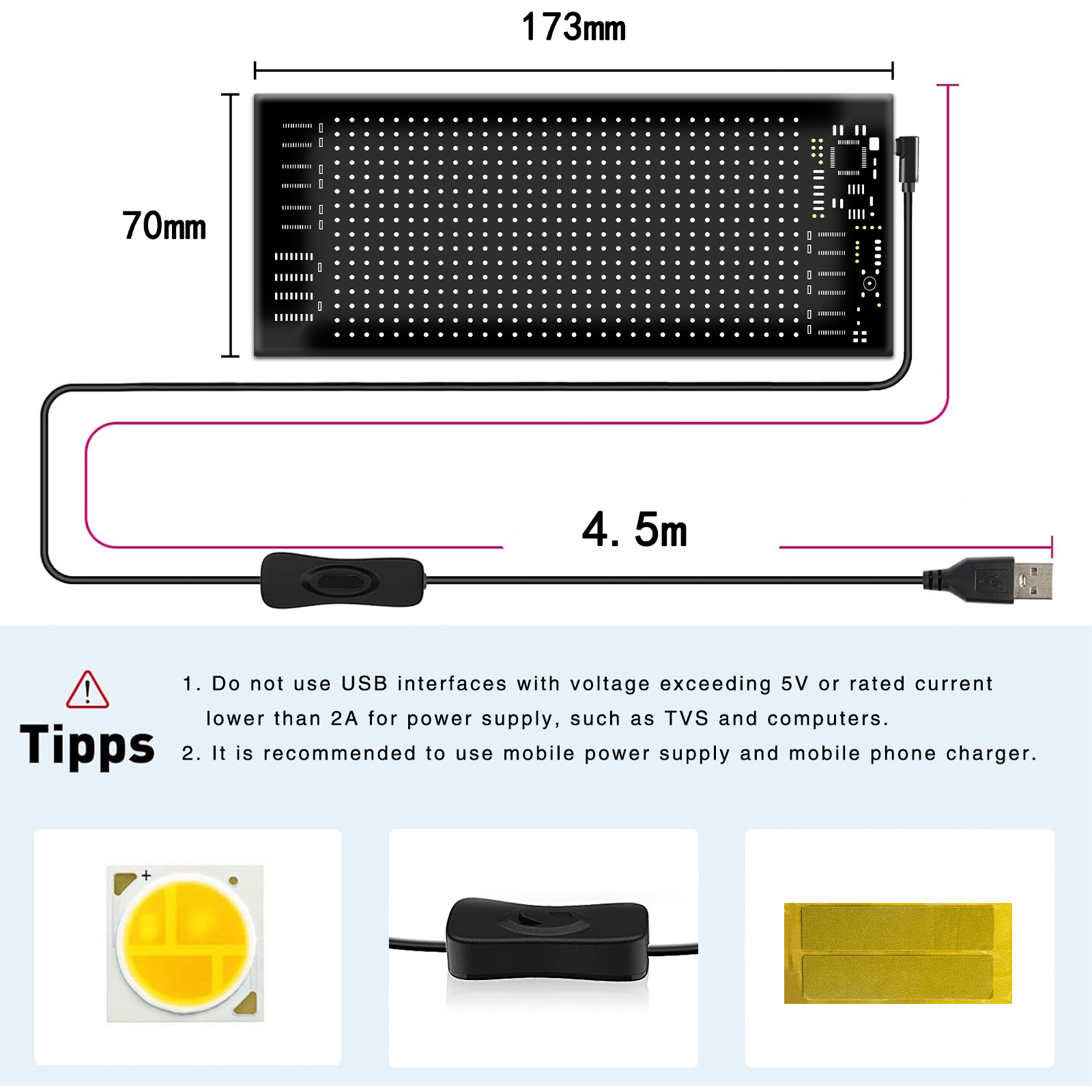 Programmable Flexible LED Sign - Neon Sign Party ulasan dan harga