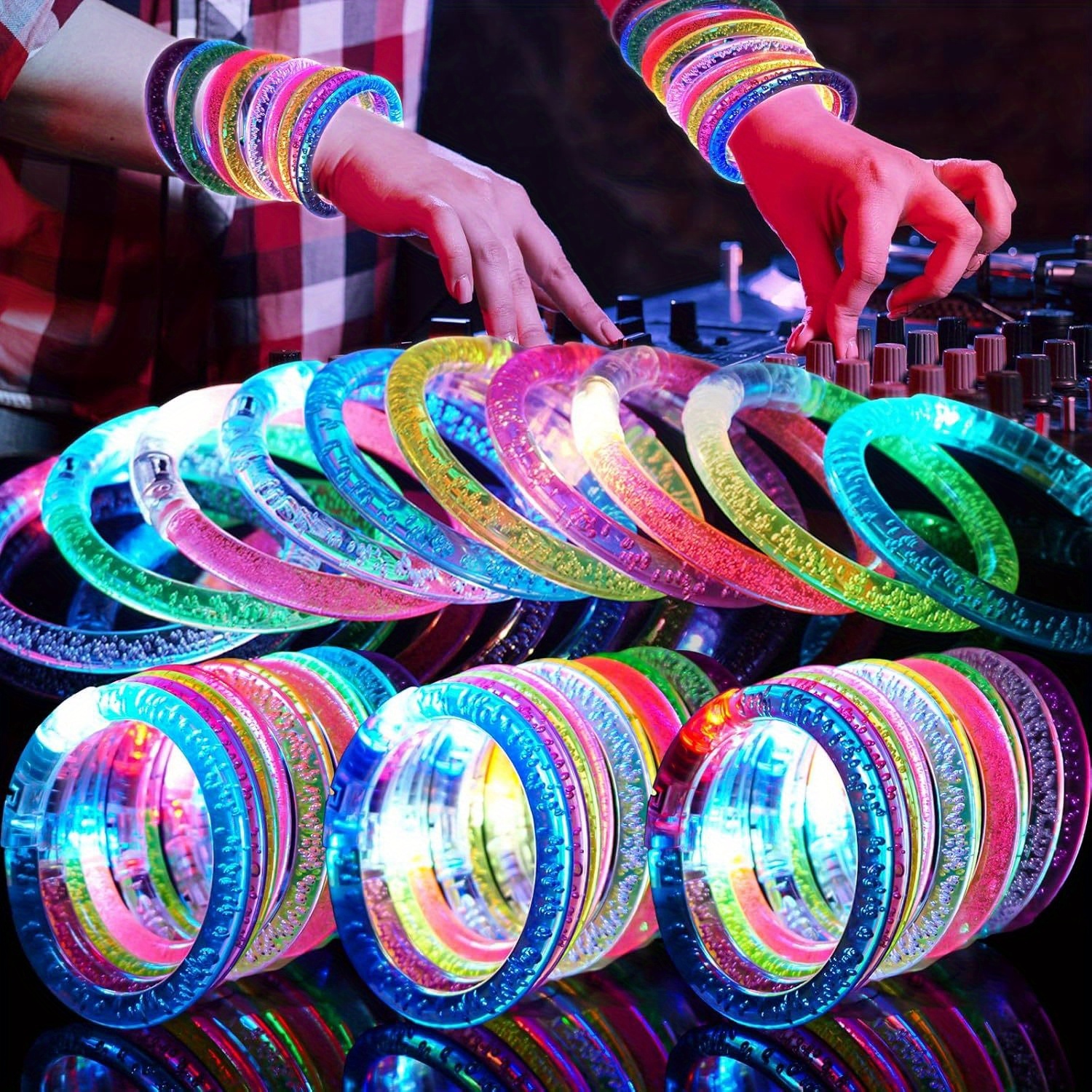 Glow-Up Party Bracelets Pack – - Event Party ulasan dan harga