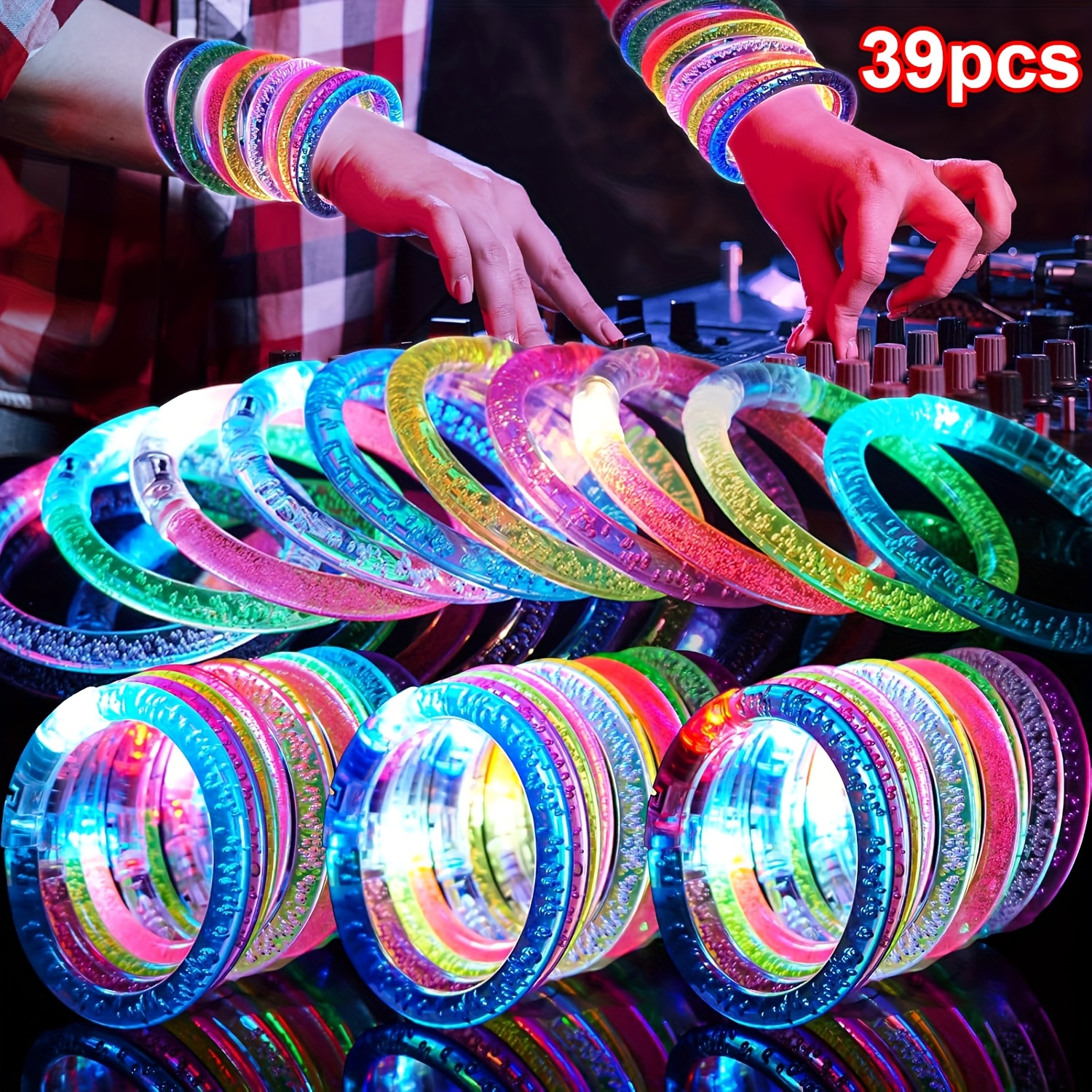 Glow-Up Party Bracelets Pack – - Event Party ulasan dan harga