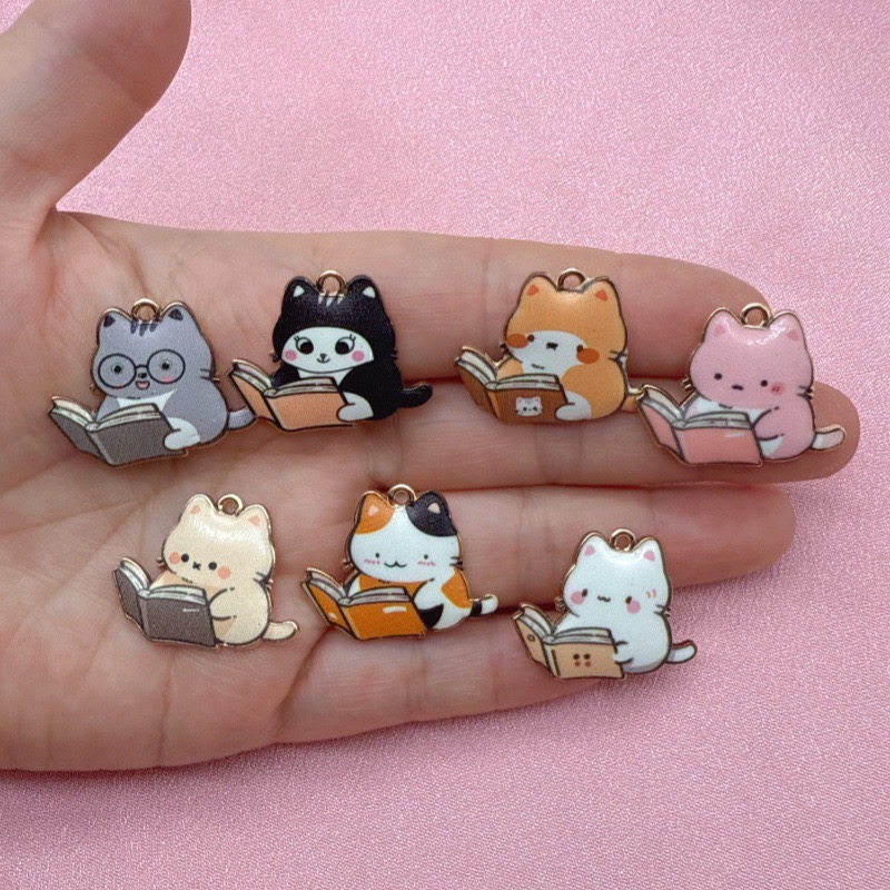 12pcs Cartoon Cute Alloy Print - Event Party ulasan dan harga