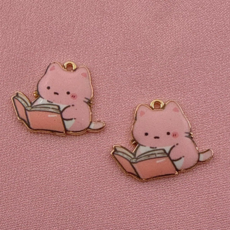 12pcs Cartoon Cute Alloy Print - Event Party ulasan dan harga