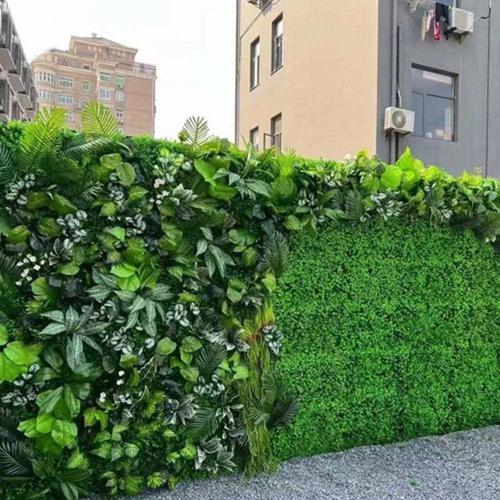 DIY Artificial Plant Wall Pane - Flower Wall Panel ulasan dan harga