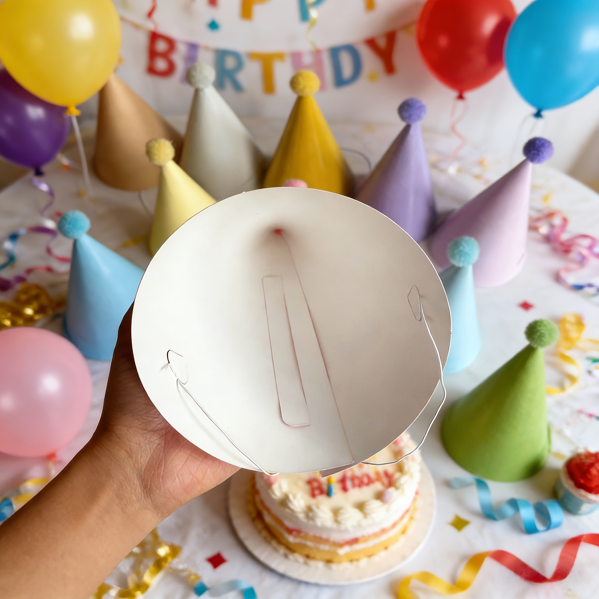 5/10 colorful birthday party h - Party Hat Cone ulasan dan harga