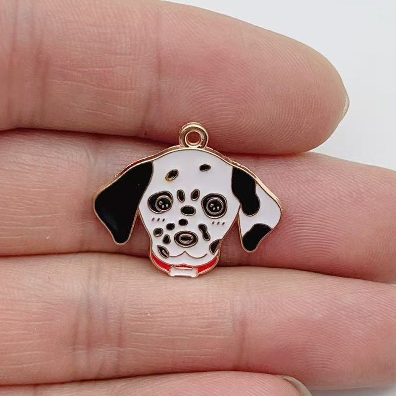 12pcs cartoon pet spotted dog  - Event Party ulasan dan harga