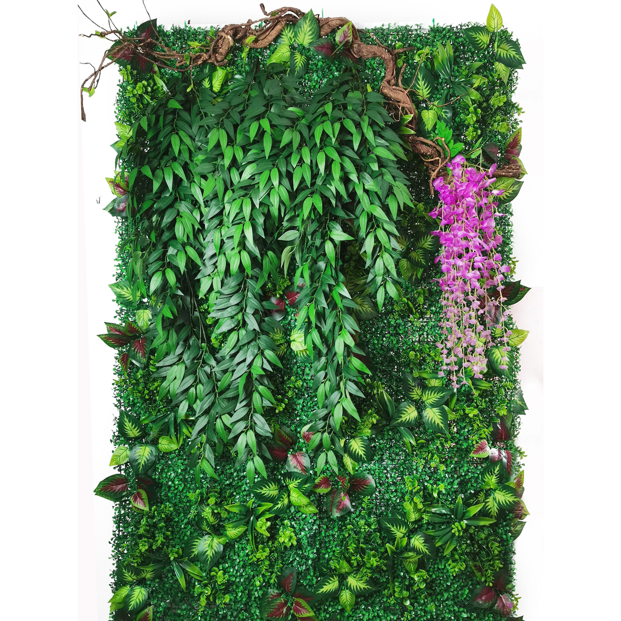 15.7*23.6 Inch Artificial Plan - Flower Wall Panel ulasan dan harga