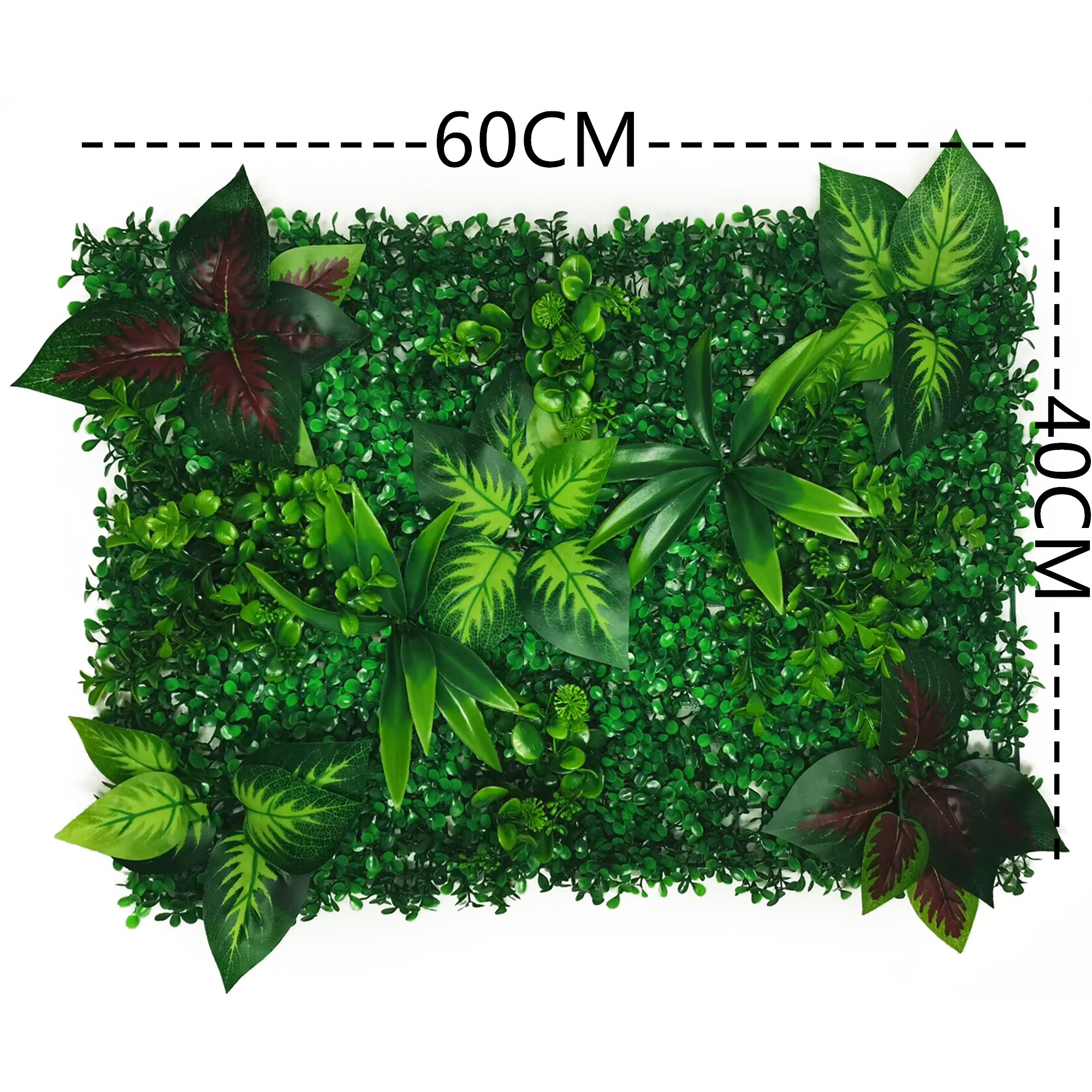 15.7*23.6 Inch Artificial Plan - Flower Wall Panel ulasan dan harga