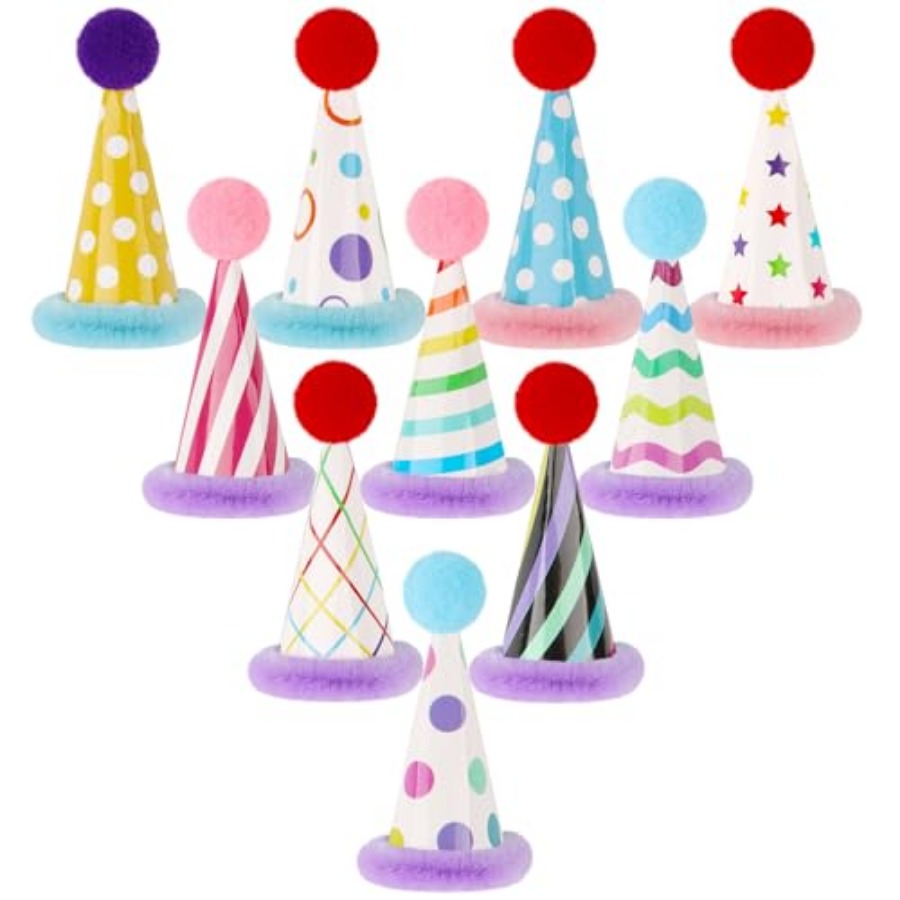 Mini Party Hats for Stuffed An - Party Hat Cone ulasan dan harga