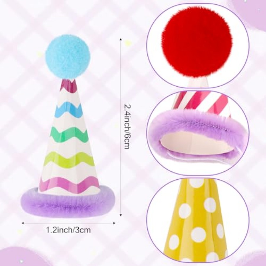 Mini Party Hats for Stuffed An - Party Hat Cone ulasan dan harga